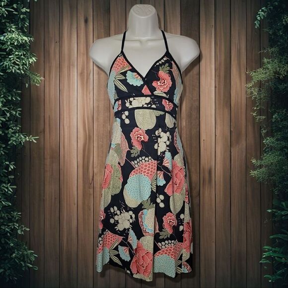 Forever 21 Vintage Floral Cami Halter Dress - Picture 1 of 9